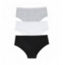 Panties ST0045603 - Black, Grey, White