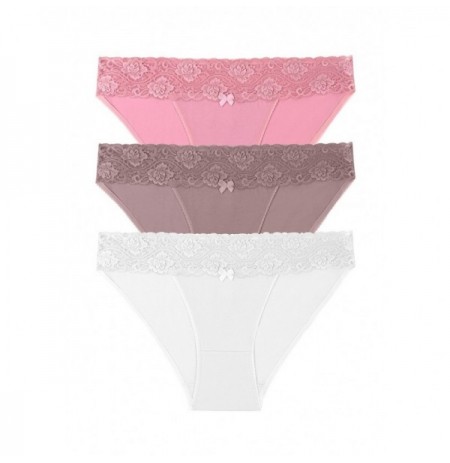 Panties ST0047601 - Ecru, Cappuccino, Pink