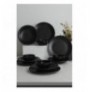 Ceramic Dinner Set (12 Pieces) Hermia TY040612F956A000000MAS1400 Matte Black