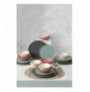 Ceramic Dinner Set (24 Pieces) Hermia X0001347700 Multicolor