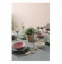 Ceramic Dinner Set (24 Pieces) Hermia X0001347700 Multicolor
