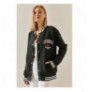 Woman's Jacket Xhan 3YXK4-47465 - Black