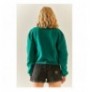 Woman's Jacket Xhan 3YXK4-47551 - Emerald