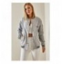 Woman's Jacket Xhan 3YXK4-47507 - Grey