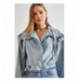 Woman's Jacket Carmel 40971028 - Blue
