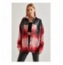 Woman's Jacket Carmel 40981022 - Black, Red