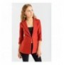 Woman's Jacket Jument 2271 - Claret Red