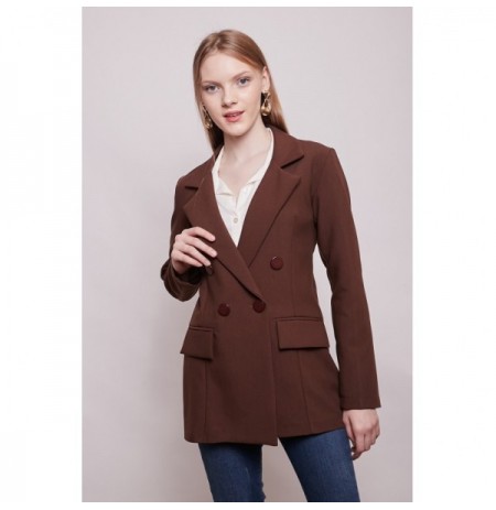 Woman's Jacket Jument 37013 - Brown