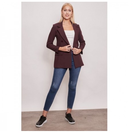 Woman's Jacket Jument 37013 - Damson red