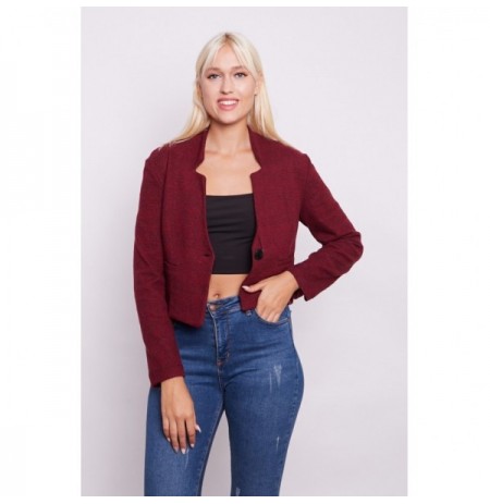Woman's Jacket Jument 30052 - Claret Red