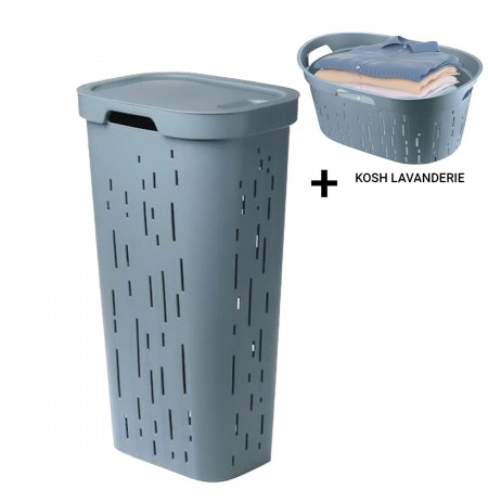 Kosh rrobash Mhome 30 Lt+Kosh lavanderie DHURATE