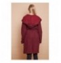 Woman's Cardigan Jumeon 110003 - Claret Red
