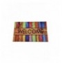 Shtroje Pvc Doormat Conceptum Hypnose Color Welcome Multicolor