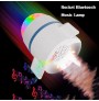 Boks bluetoth dhe Drite dhome RGB Rocket Music