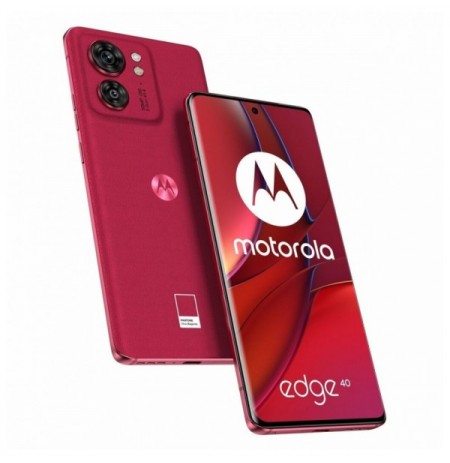 Motorola Edge 40 16.6 cm 6.55" Dual SIM Android 13 5G USB Type-C 8 GB 256 GB 4400 mAh Viva Magenta
