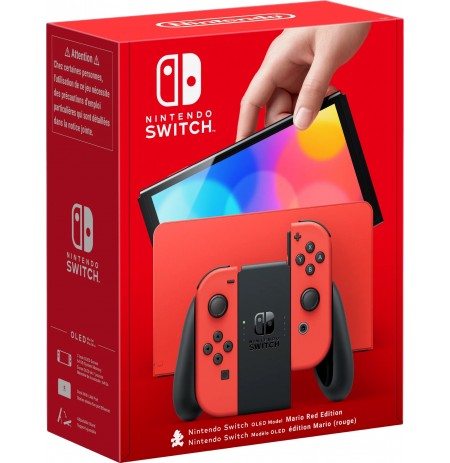 Console Nintendo Switch Oled Mario Red Edition