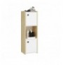 Raft tualeti Kalune Design Teo - Sapphire Oak, White 
