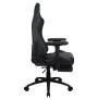 Aerocool Royalslategr Premium Ergonomic Gaming Chair Legrests Aerosuede Technology Grey