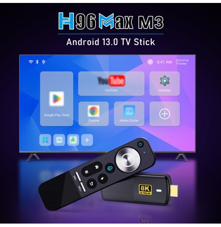 Android TV Stick H96 MAX M3