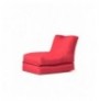 Bean Bag Siesta Sofa Bed Pouf - Red Red