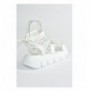 Sandale per femra M267083009 - White White