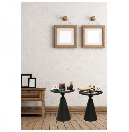 Set tavoline anesore Kalune Design 1003-2 Black