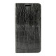 Samsung A3, LGD Book-cover Grey Leather