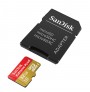 Card Extreme Microsdhc 32 gb Sandisk + Adapter SD Class 10 Uhs-I U3